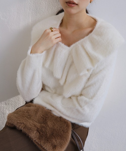 ANDMARY ホワイトリブ編みセーター 楽天市場】【最大20,000円OFFクーポン配布中】 エンポリオアルマーニ