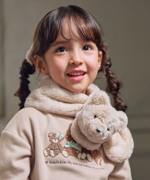 ANY（エニィ） マフラー アニマルマフラー キッズ 子供 女の子