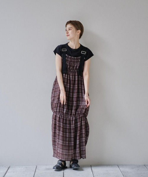 「TODAYFUL」 半袖Tシャツ FREE キナリ レディース_画像5