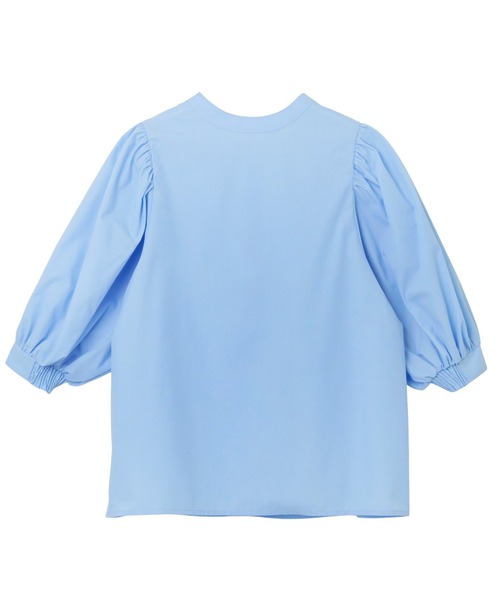 「andme」 「alma design」7分袖ブラウス M オフホワイト レディース_画像2