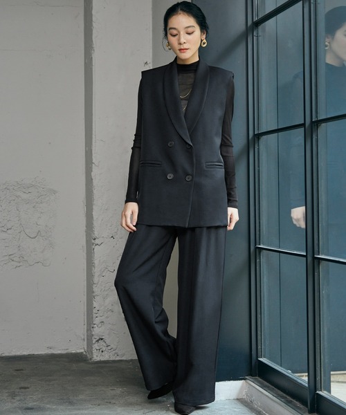 LOWO パンツドレス 「3点セット」パンツドレス オケージョン 結婚式