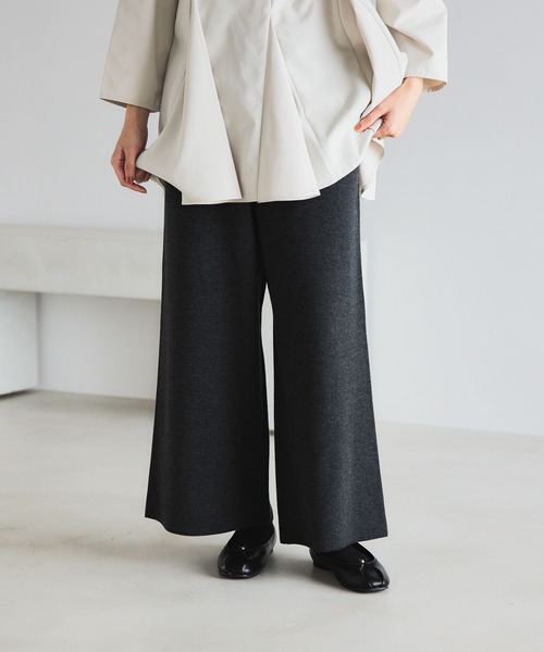 studio CLIP（スタディオクリップ） パンツ 12ゲージニットストレート