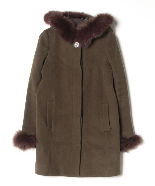 LAISSE PASSE（レッセパッセ） コート MEDIUM グリーン レディース