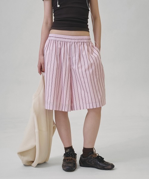 TODAYFUL ハーフパンツ パンツ Easy Stripe Halfpants レディース