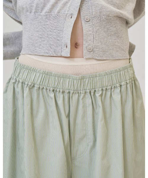TODAYFUL ハーフパンツ パンツ Easy Stripe Halfpants レディース
