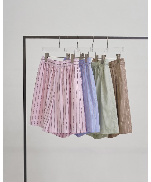 TODAYFUL ハーフパンツ パンツ Easy Stripe Halfpants レディース
