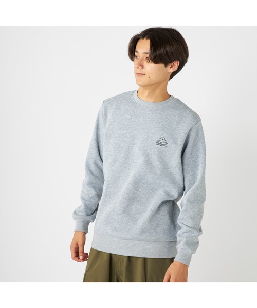 Kappa（カッパ） トレーナー スウェット 軽量 裏起毛 クルーネック