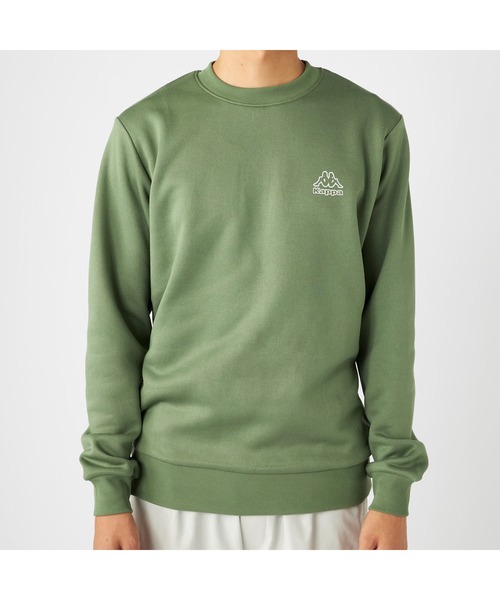 Kappa（カッパ） トレーナー スウェット 軽量 裏起毛 クルーネック