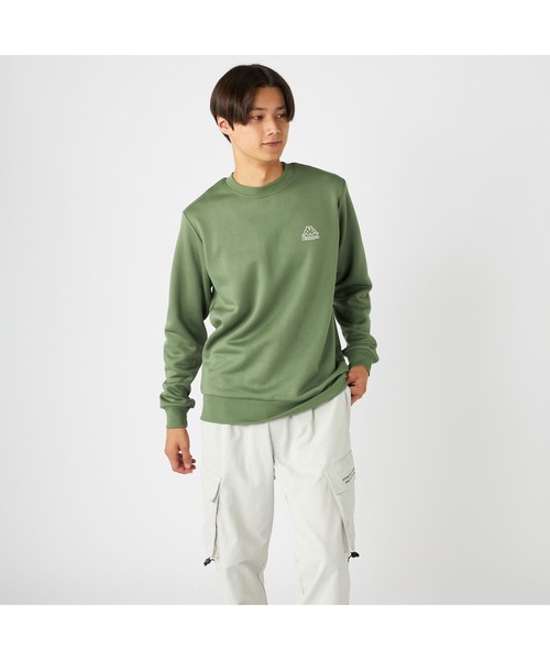 Kappa（カッパ） トレーナー スウェット 軽量 裏起毛 クルーネック