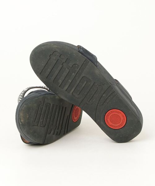 「fitflop」 ビジューフラットサンダル 38 ブルー レディース_画像3