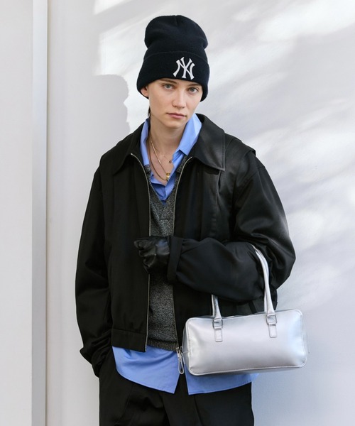 soerte ハンドバッグ Square Utility Leather Bag / スクエアレザー