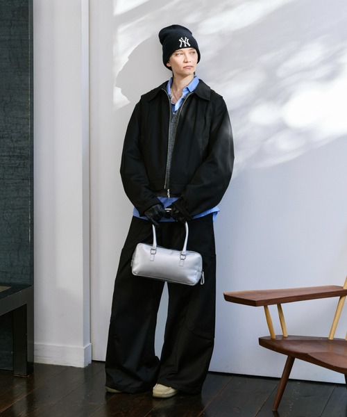 soerte ハンドバッグ Square Utility Leather Bag / スクエアレザー