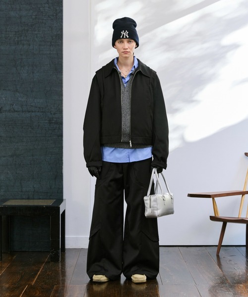 soerte ハンドバッグ Square Utility Leather Bag / スクエアレザー