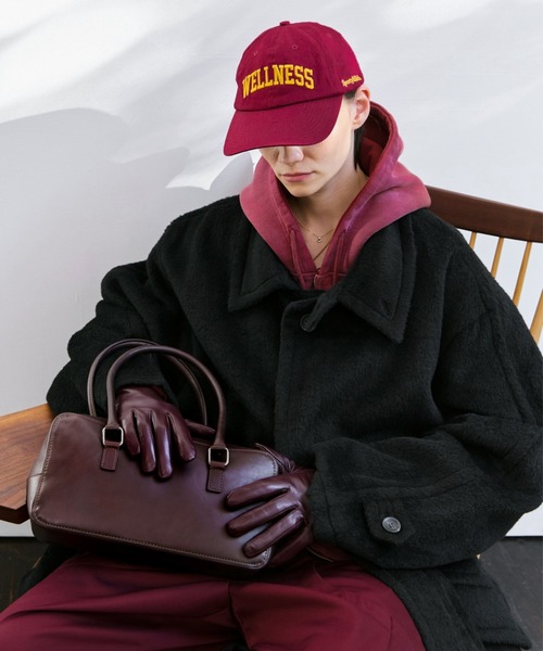 soerte ハンドバッグ Square Utility Leather Bag / スクエアレザー