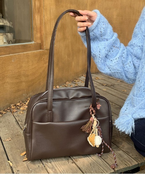 【未使用】ボンポワン　マザーズバッグ　ボストンバッグ WEGO（ウィゴー） ボストンバッグ 「A4サイズ」WEGO/ワンハンドル