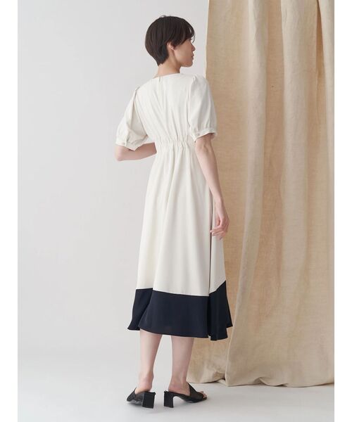 「TONAL」 半袖ワンピース MEDIUM ホワイト レディース_画像7