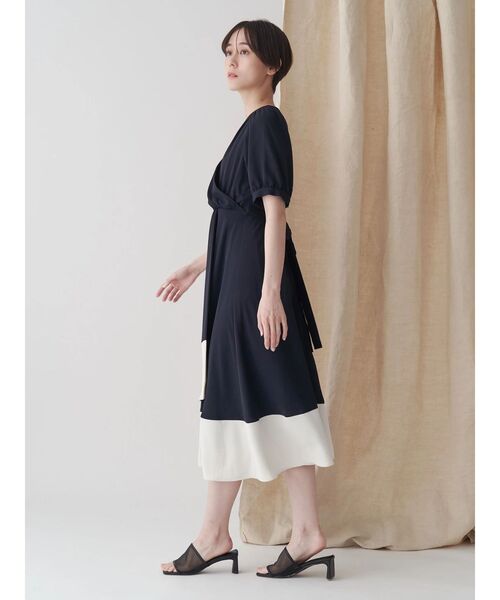 「TONAL」 半袖ワンピース MEDIUM ホワイト レディース_画像8