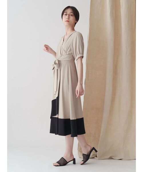 「TONAL」 半袖ワンピース MEDIUM ホワイト レディース_画像10