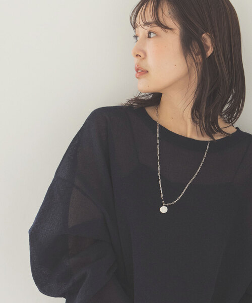 laubeblanc nobleコラボ ニット（グレー） NOBLE（ノーブル） 長袖ニット - グレー レディース : ZOZOTOWN Yahoo