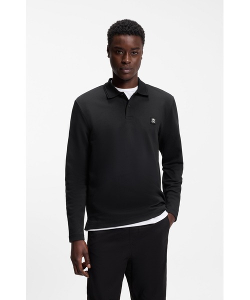 HUGO BOSS メンズポロシャツ（袖タイプ：長袖）｜トップス