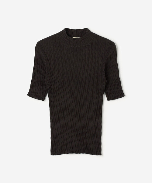 「UNFIL」 半袖ニット 1 グリーン系その他 レディース_画像2