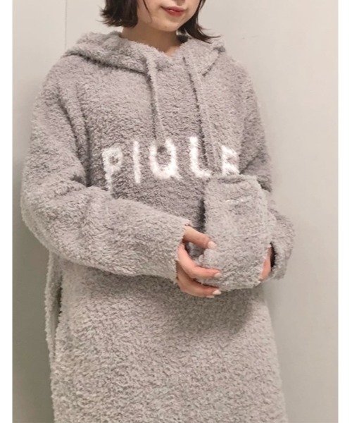 gelato pique（ジェラートピケ） 長袖ワンピース ONE SIZE ベージュ