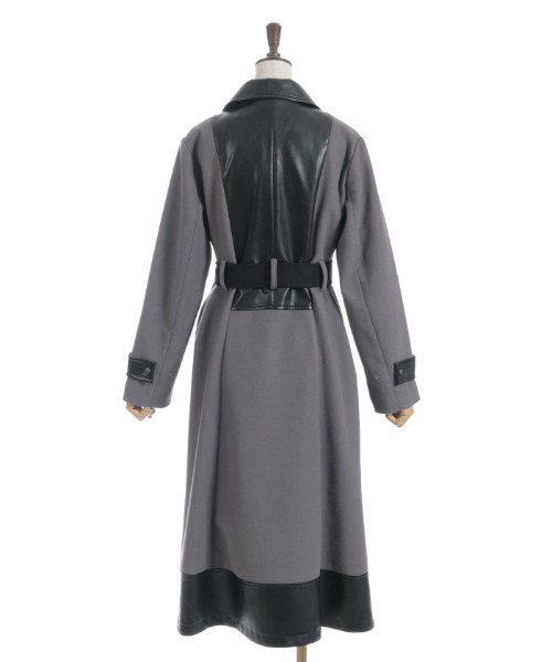 axes femme（アクシーズ ファム） ダッフルコート コート チェーン付異