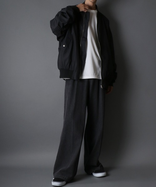 「SITRY」 「Modified」ブルゾン L ネイビー メンズ_画像9