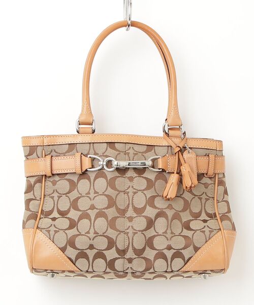 Coach ハンドバッグ ブラウン COACH（コーチ） ハンドバッグ - ブラウン レディース : ZOZOTOWN