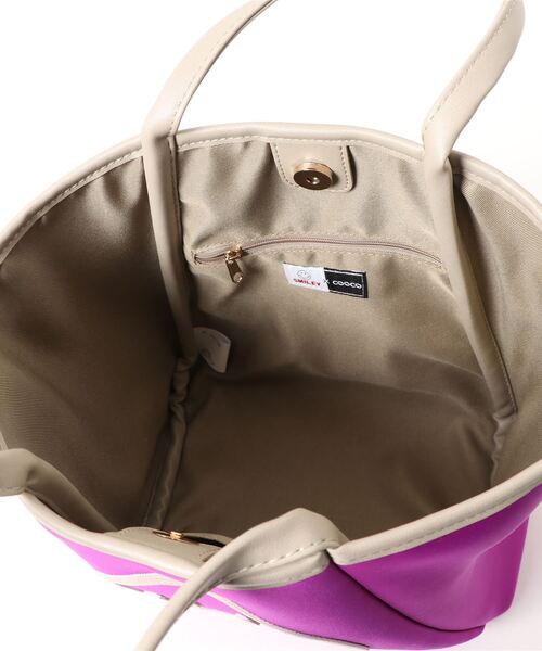 「COOCO」 トートバッグ 9 ブラック レディース_画像4