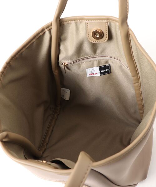 「COOCO」 トートバッグ 9 ブラック レディース_画像5