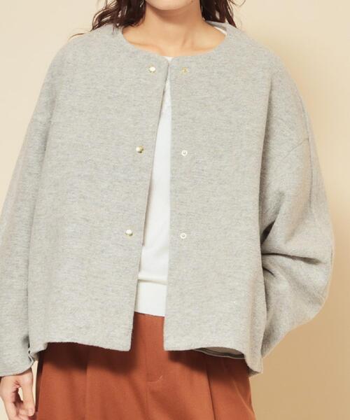 SunaUna（スーナウーナ） ブルゾン アウター 「エアリーブルゾン／3色