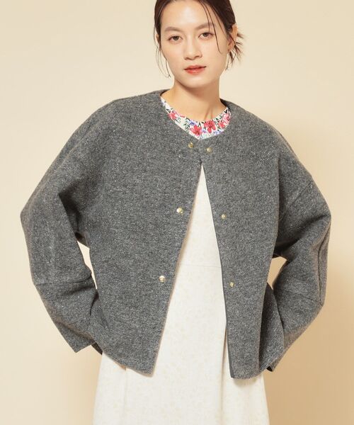 SunaUna（スーナウーナ） ブルゾン アウター 「エアリーブルゾン／3色