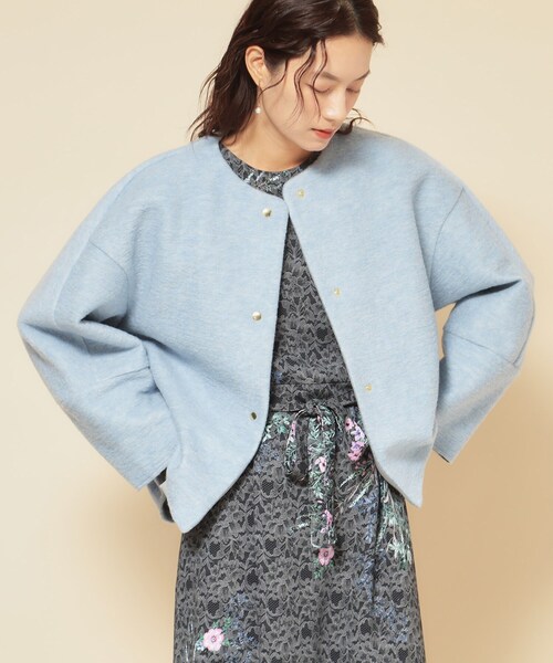 スーナウーナ（SunaUna）/【エアリーブルゾン／3色展開】 SunaUna（スーナウーナ） ブルゾン アウター 「エアリーブルゾン／3色