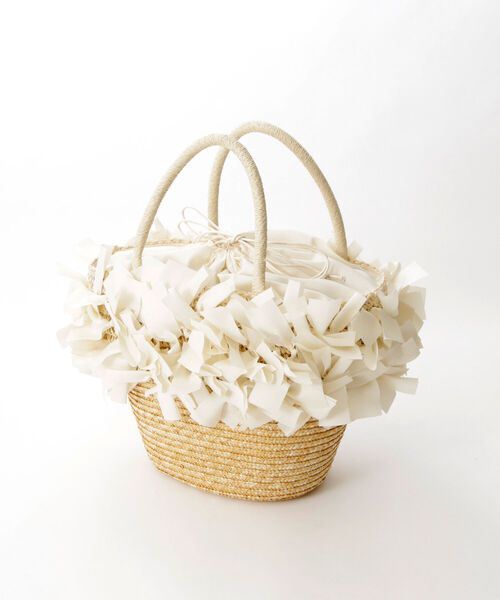 「Afternoon Tea」 かごバッグ ONE SIZE ブラウン レディース_画像4