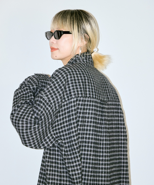 CITYSHOP（シティショップ） ブラウス シャツ CHECK シャツ レディース