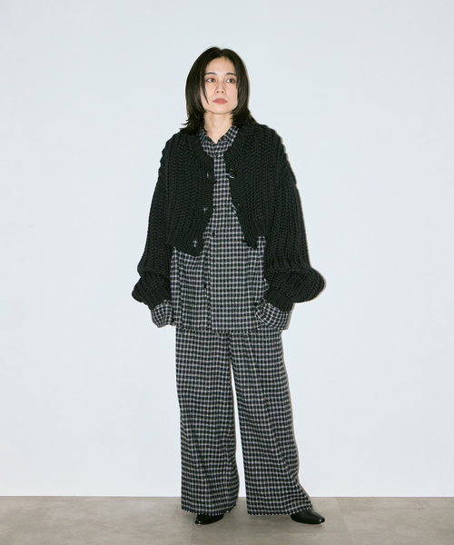 CITYSHOP（シティショップ） ブラウス シャツ CHECK シャツ レディース