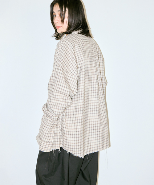 CITYSHOP（シティショップ） ブラウス シャツ CHECK シャツ レディース