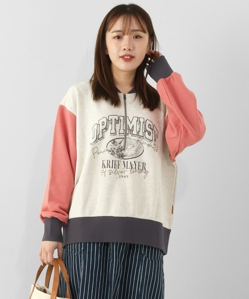 KRIFF MAYER Lady's Collection トレーナー スウェット のび〜る裏毛