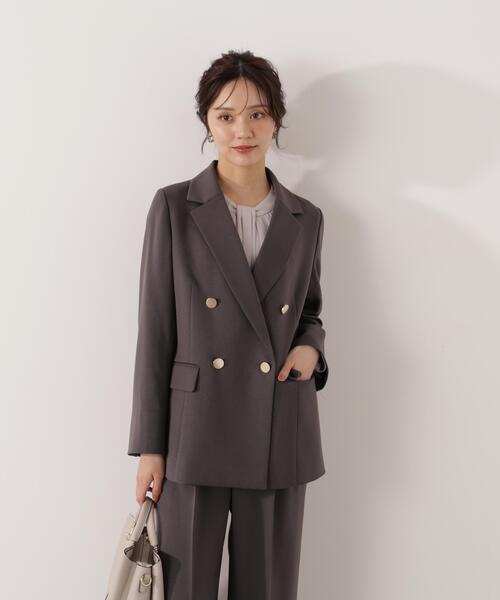 プロポーションボディドレッシング 金ボタン ダブル テーラードジャケット M PROPORTION BODY DRESSING（プロポーションボディドレッシング