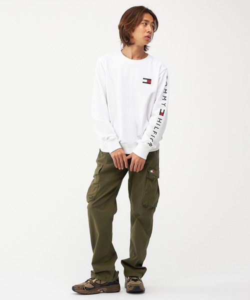 TOMMY JEANS（トミー・ジーンズ） チノパン コットンキャンバスカーゴ