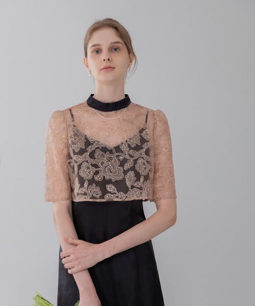 「Leja」 コンビワンピース SMALL グリーン レディース_画像2