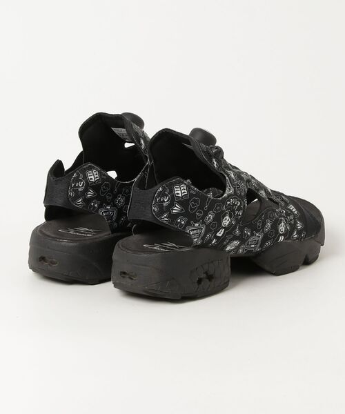 「Reebok」 フラットサンダル 26.0cm ブラック レディース_画像2