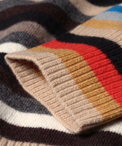 Paul Smith 多色ストライプ ニットセーター Paul Smith JUNIOR マルチカラーストライプセーター - メルカリ