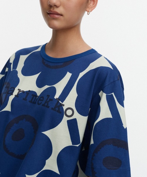マリメッコ Tシャツ　ウニッコ　marimekko XL 24SS】marimekko マリメッコ/ Embla Unikko Placement Tシャツ