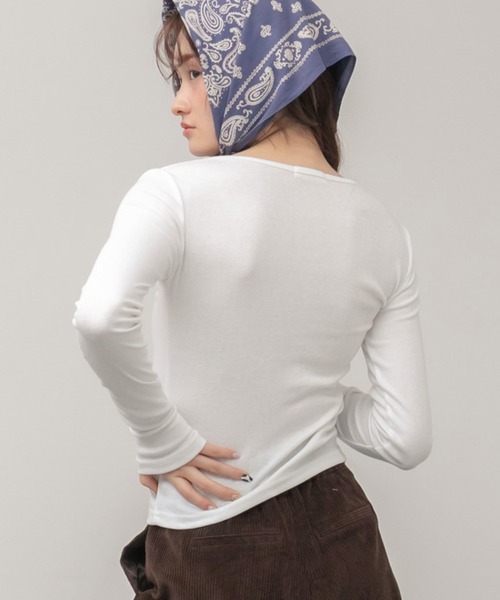 HEILIS（ヘイリス） ヘンリーネック tシャツ ヘンリーネックベーシック
