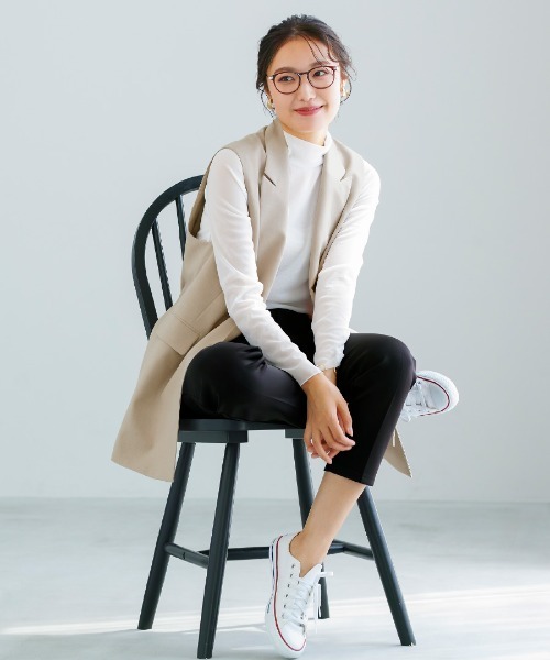 「Emilyan」 パンツ S ライトベージュ レディース_画像4