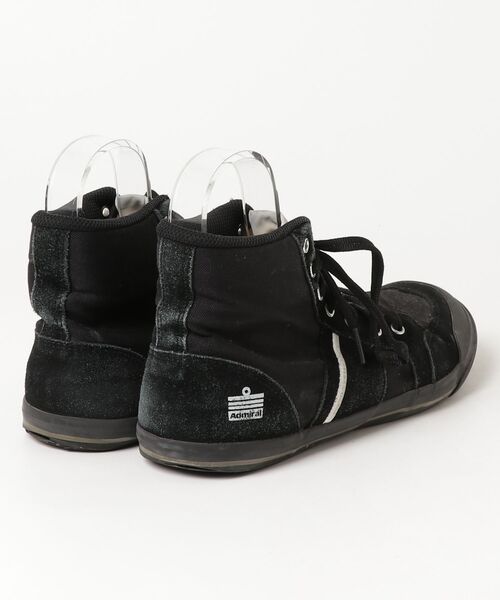 「Admiral」 ハイカットスニーカー 27cm ブラック メンズ_画像2