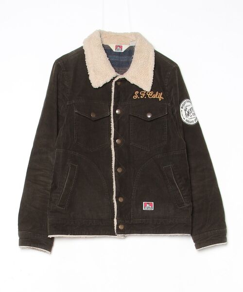 BEN DAVIS（ベンデイビス） コーデュロイジャケット M グリーン メンズ