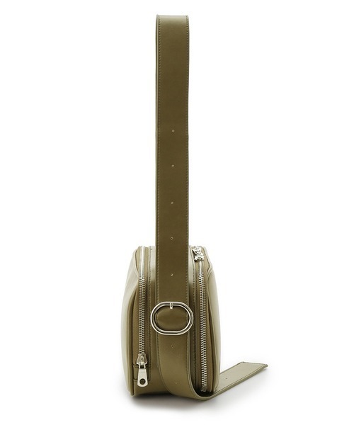 「emmi」 ショルダーバッグ FREE シルバー レディース_画像3